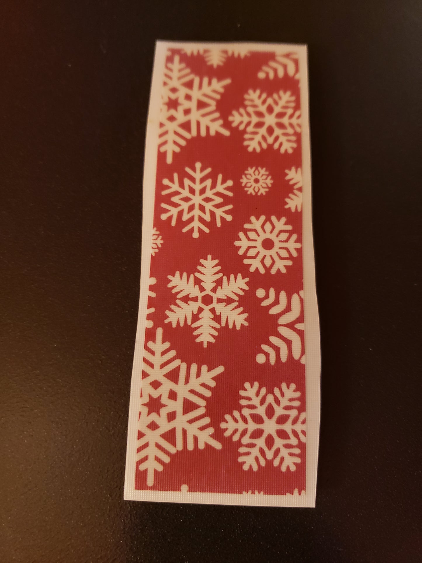 Snowflake Pen Wrap Vinyl Decal