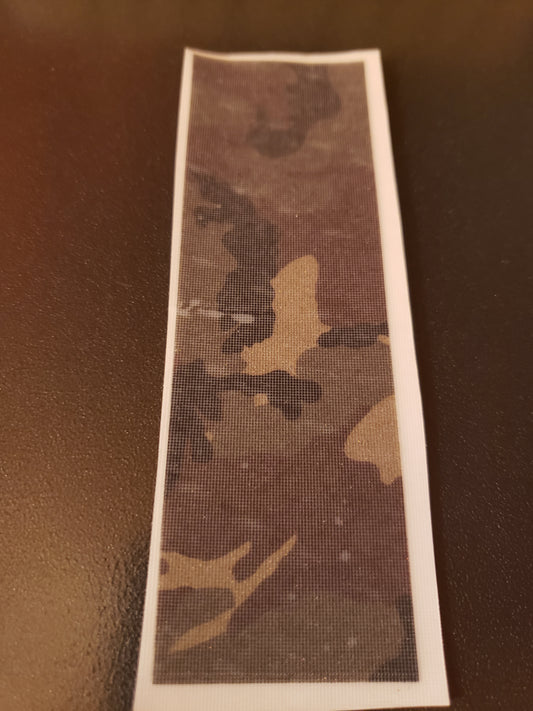 Glitter Camo Pen Wrap Vinyl Decal