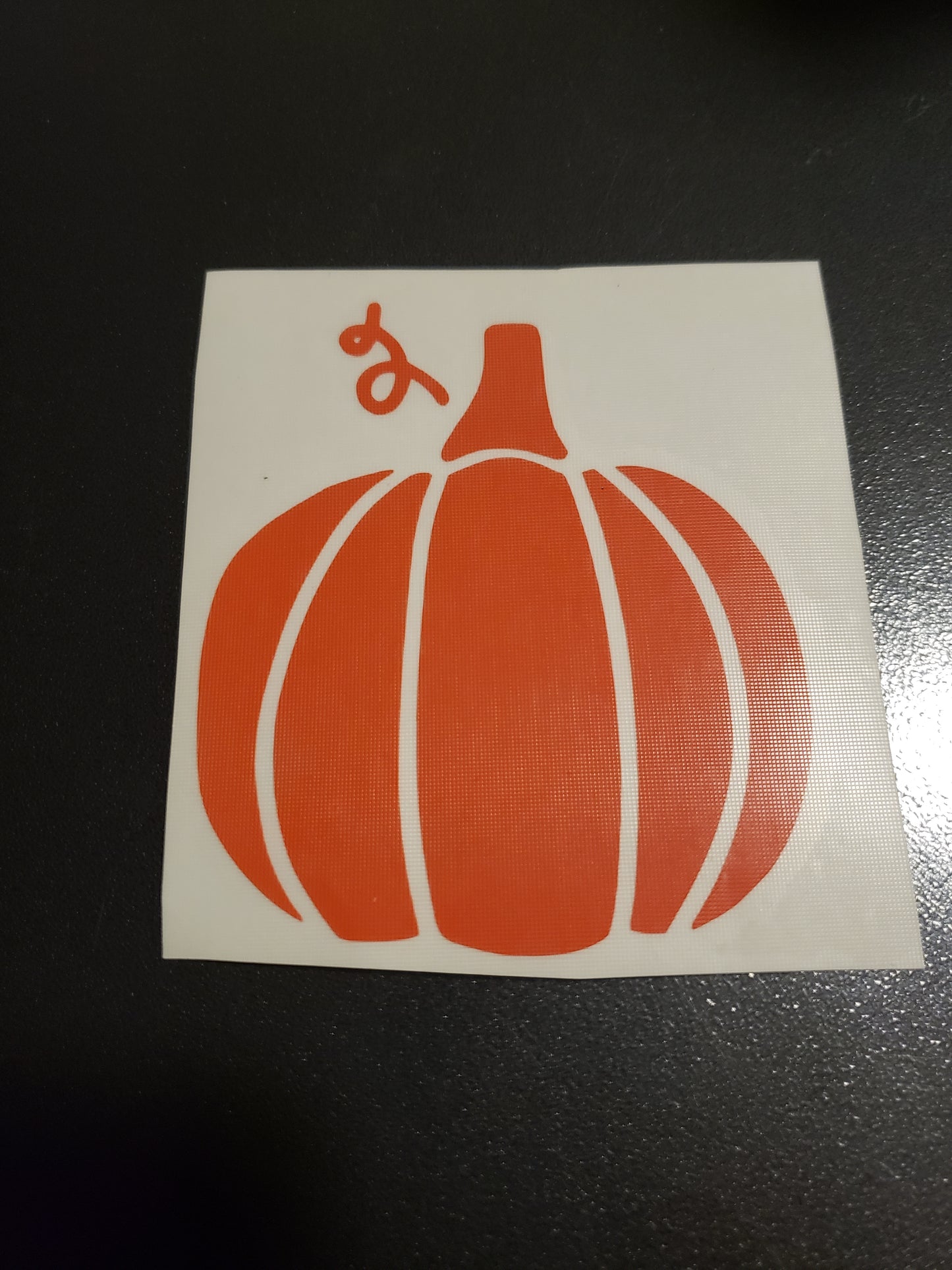Pumpkin Vinyl Decal