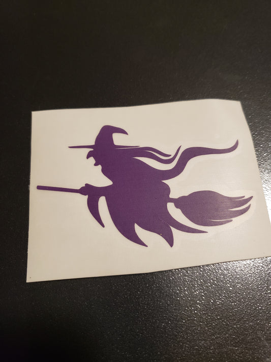 Witch Vinyl Decal