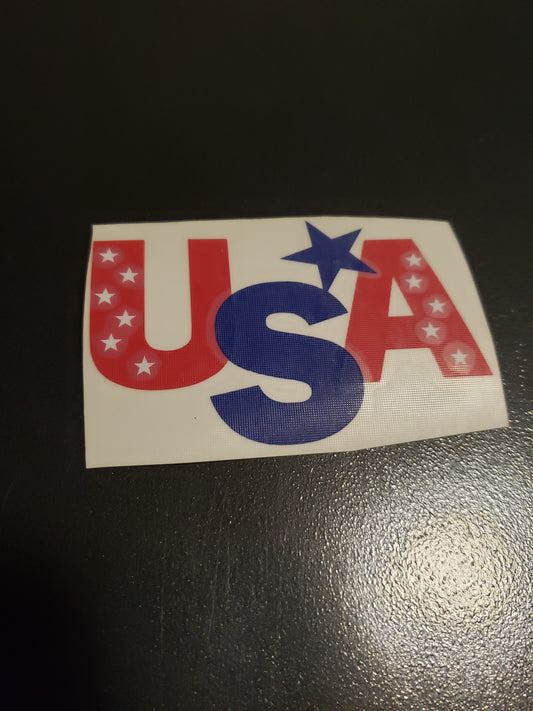 USA Vinyl Decal